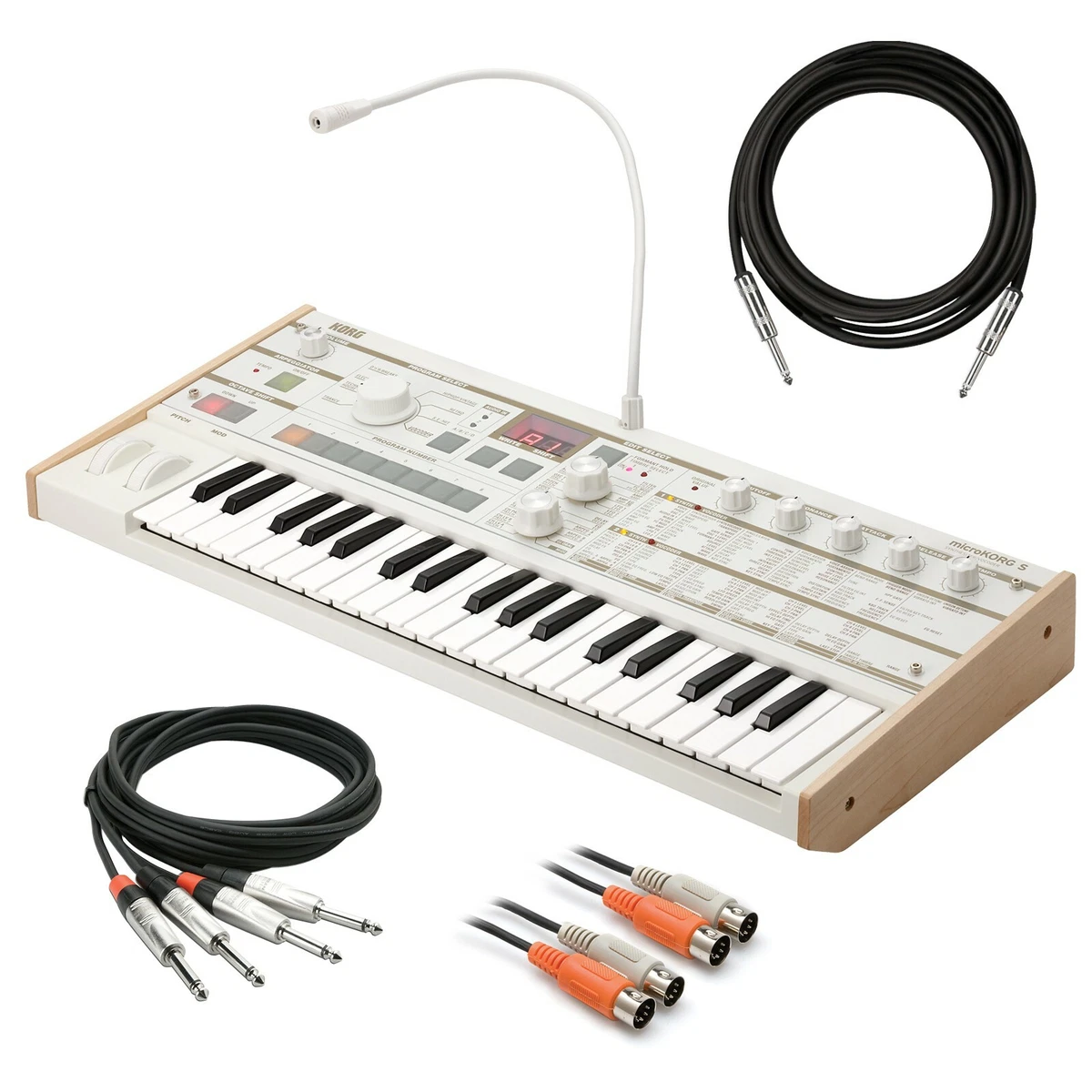 Korg microKORG-S Synthesizer / Vocoder CABLE KIT