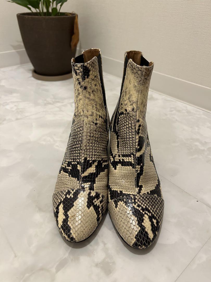 isabel marant ショートブーツ サイズ 37 Isabel Marant Side gore boots Size 37 Color: Beige Leather