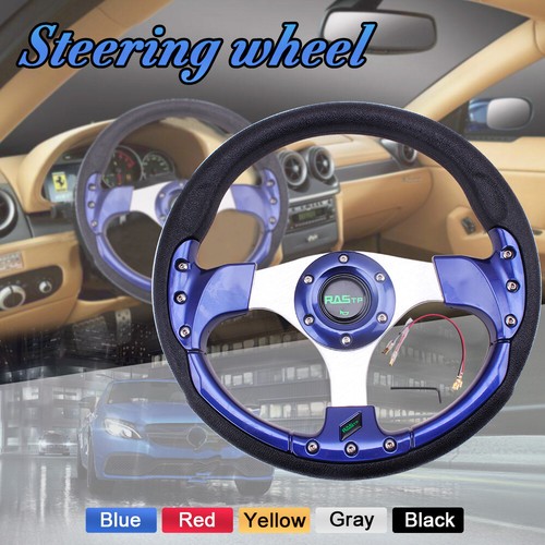 13" Golf Cart Steering Wheel + Hub Adapter For EZGO TXT RXV Yamaha and Club Car - Picture 5 of 15