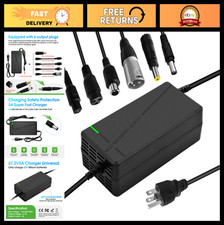 67.2V 5A Multi-Voltage Charger with 6-in-1 Plug for 60V Lithium Batteries - Car,