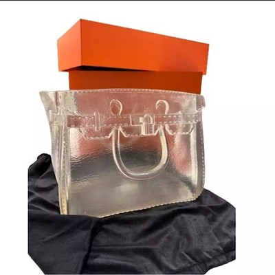 Nothing Personal Hermes Birkin Bag Clear Vase Limited Edition!
