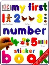 My First Number Sticker Book by Dk Book The Fast Free Shipping