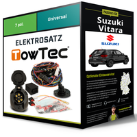 Elektrosatz 7-Pol Universell für Suzuki Vitara 10.2018-Jetzt NEU