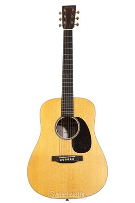 Martin D Jr. E Walnut Acoustic-electric Guitar - Natural Aging Toner