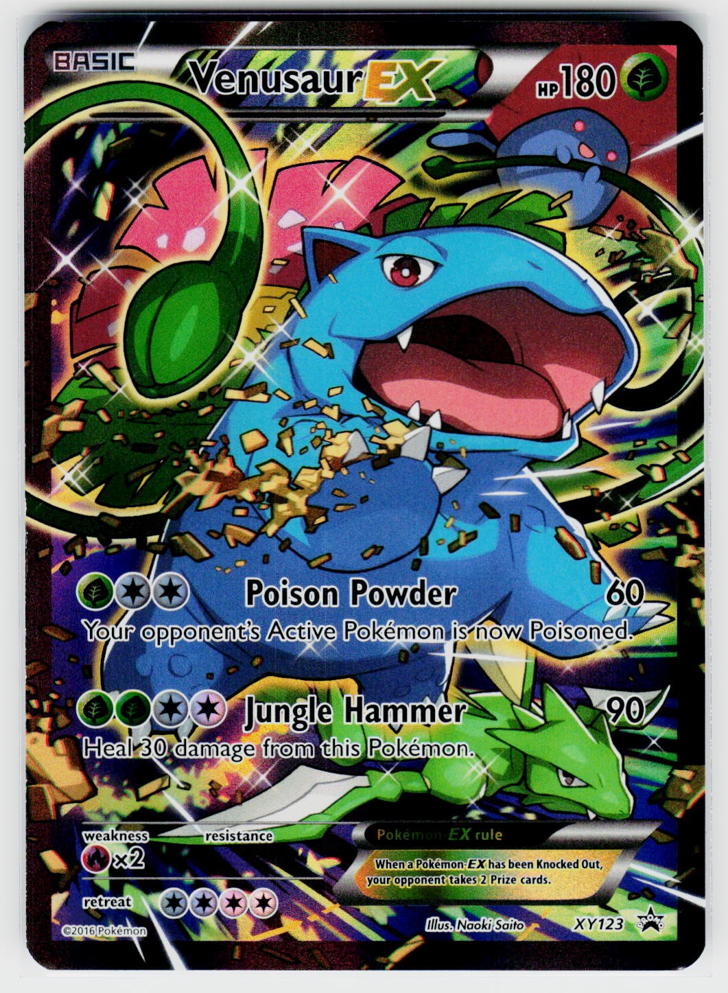 Venusaur EX - Promo XY Promos XY123 Pokemon TCG