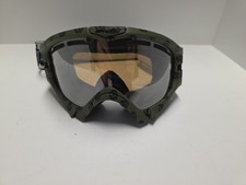 Arnette Series 3 Snow Sports Goggles Snowboarding Olive Skulls Mocha Chrome Lens