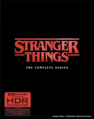 Stranger Things: The Complete Series [New 4K UHD Blu-ray] With Booklet, Poster