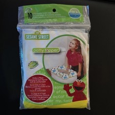 Disposable Toilet Seat Covers Kids Sesame Street Eco-Friendly Potty Toppers