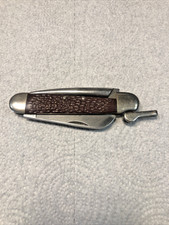 Camillus Vintage Stainless Steel Rigger's Sailor's Marlin Spike Rope Knife