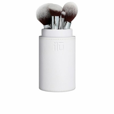 T4B ILU Etui Make up Pinselhalter Travel Kosmetik Organizer Leder