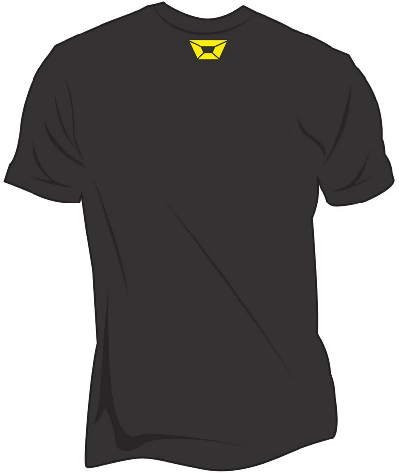 Camiseta negra de manga corta con logotipo de Cortech para mujer Foto 2 de 2