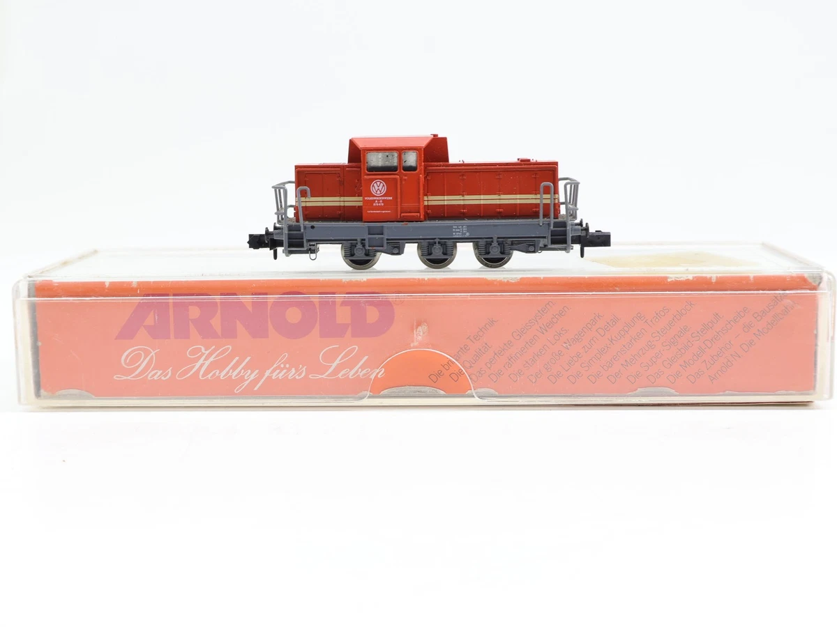 Arnold N 2081 Diesellok "Volkswagenwerk A.G." orange BR 879-479 / Simplex OVP