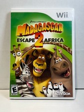 Madagascar: Escape 2 Africa (Nintendo Wii, 2008) CIB Tested Free Shipping