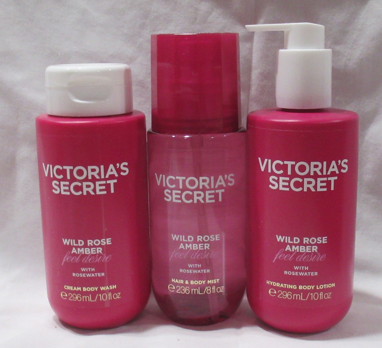 Victoria's Secret Creamy Body Wash Hair Mist & Lotion Set  L