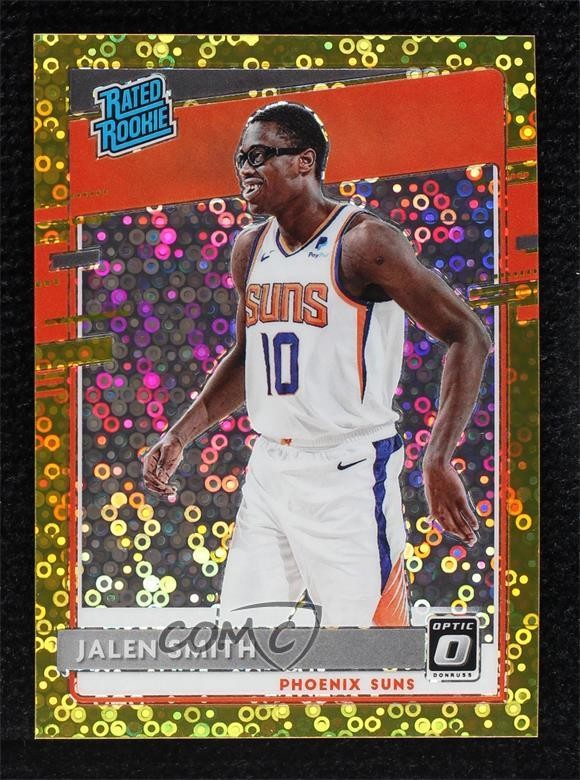 2020 Donruss Optic Rated Rookie Fast Break Gold Prizm 9/10 Jalen Smith #160 4f5