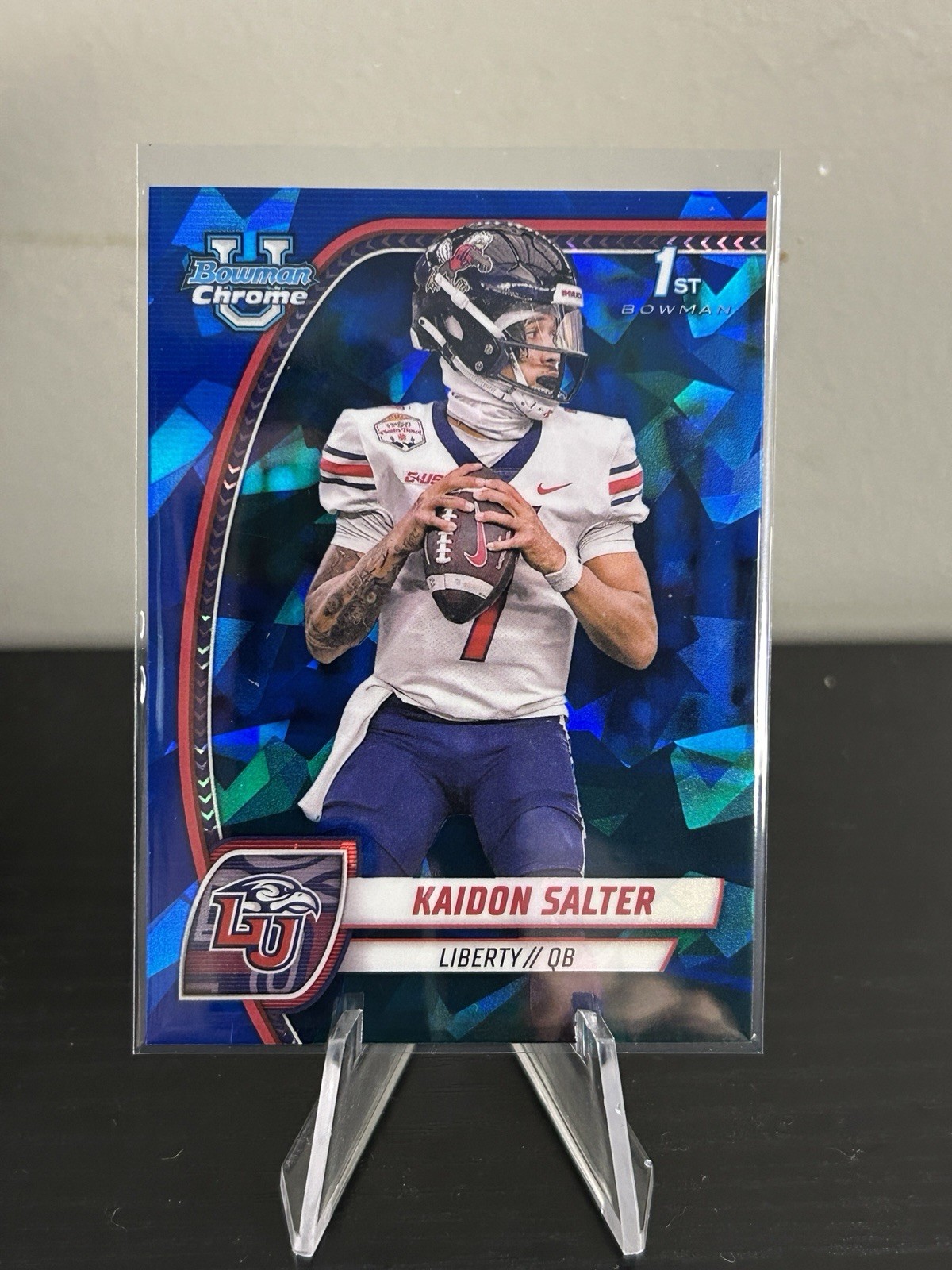 2024 Bowman Chrome Sapphire University Kaidon Salter 1st #111 Liberty Colorado B