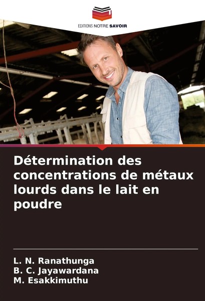 DéTermination Des Concentrations De MéTaux Lourds Dans Le Lait En Poudre Buch-image
