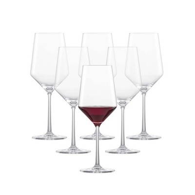 ZWIESEL GLAS Pure Cabernet Red Wine Glass (Set of 6), Graceful Wine Glasses f...