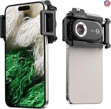 APEXEL Phone Microscope Lens, PhoneMicro 5 Series 100X Phone Micro Lens for