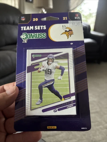 Minnesota Vikings 2021 Donruss Factory Team Set Football Cards