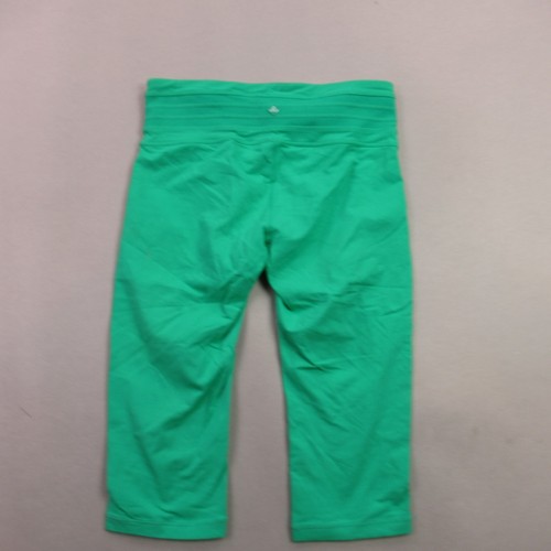 Prana Leggings Womens Medium Straight Stretch Lightweight Workout Green - Picture 4 of 8