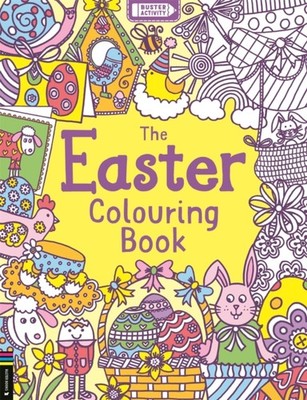 The Easter Colouring Book by Jessie Eckel (Paperback Book)