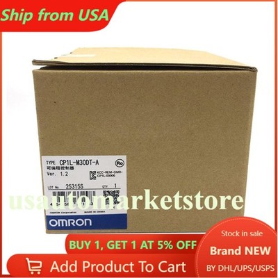 New OMRON CP1L-M30DT-A Programmable Controller CP1LM30DTA In Box Free Shipping
