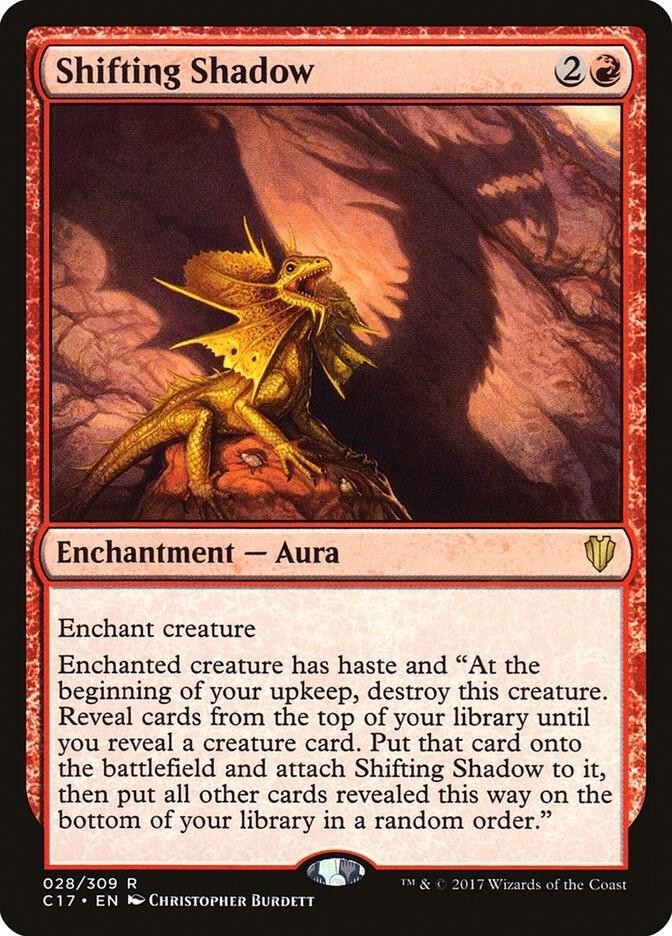 Shifting Shadow NM #28 Commander 2017 MTG