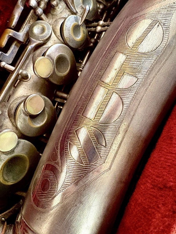 Olds Super alto sax Silver! Super Rare! Plays! (1938)