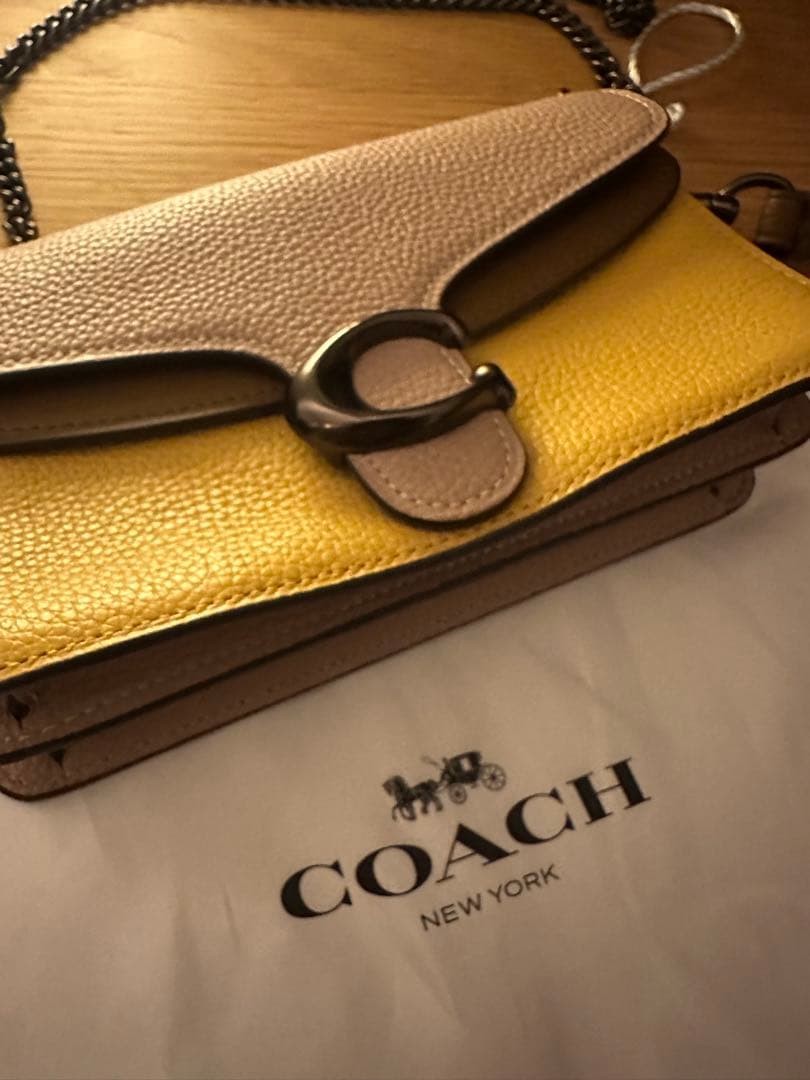 Rare Limited Edition COACH Tabby Chain Shoulder Bag