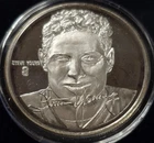 A 1 oz Silver .999 Steve Young San Francisco 49ers Highland Mint Coin COA
