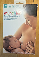 Munchkin  Flow Nipple Shield  with See-Thru Channel to Watch Milk-M 20mm