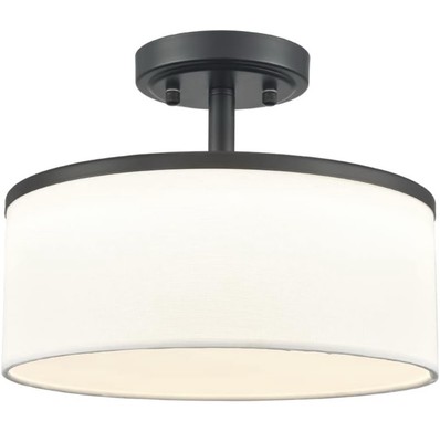 Deynite Modern LED Black Ceiling Light Fixture