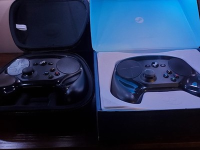 Steam Controller Model 1001 Black - One Cib - One Loose - Check Description -