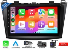 M3BLX6S 6 64 for Mazda3 10-13 9"Android Auto Head Unit CarPlay GPS Navigation 4G