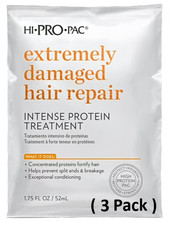 HI PRO PAC EXTREMELY DAMAGED HAIR REPAIR TREATMENT 1.75 FL OZ. 3 PACK