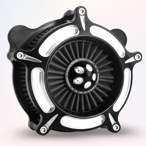 Limpiador de aire de pico de turbina usado para Harley Dyna FXDWG 99-17 FLHX FLHR FLTR 01-07 - Imagen 7 de 9