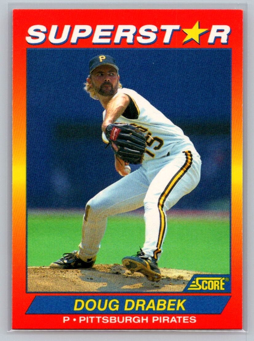 Doug Drabek 1992 Score Superstars Pirates #53