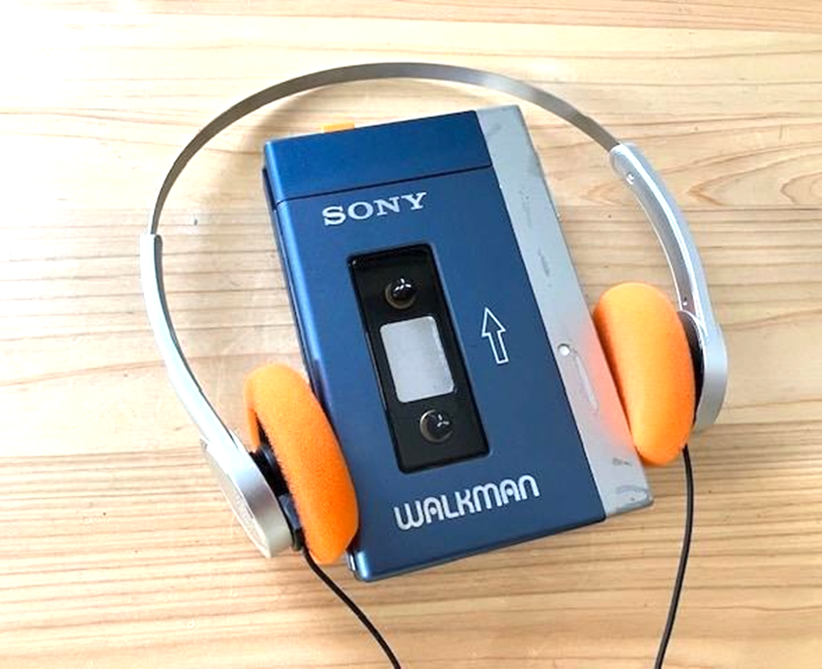 70s Headphones With Antenna Tps L2 Old Walkman Headphones Beautiful Vintage  SONY Walkman TPS