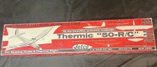 Vintage Jetco Thermic 50-RC Glider Balsa Wood model airplane kit.Untouched