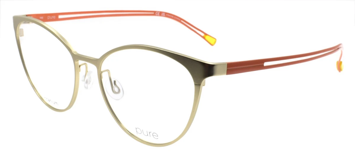 Airlock Women\'s Glasses (Skye 200, Gold 713) Amazon.com: MARCHON AIRLOCK Eyeglasses ELEMENT 200 033  main image 2