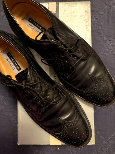 Florsheim Wingtip Oxford shoes, Size 10C