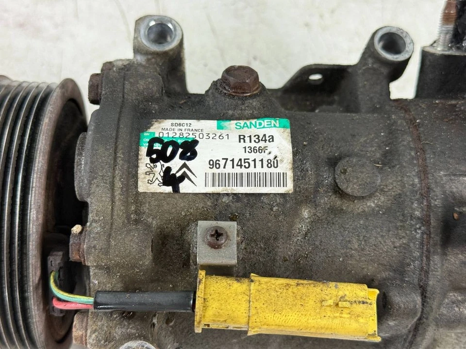 Bomba compresor aire acondicionado peugeot 508 rxh 2013 9671451180 diésel/eléctrico TBA4186 - Imagen 4 de 4