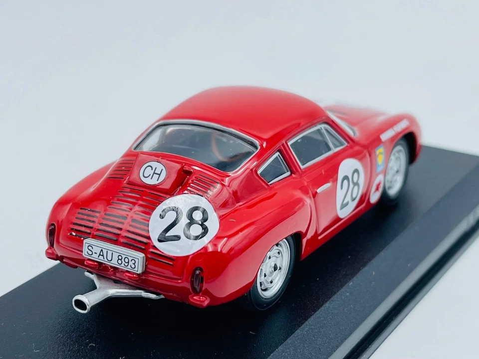 TOP PRICE! BEST MODEL 9591 PORSCHE Abarth n°28 Nurburgring 1963 1.43 - Image 3 of 4