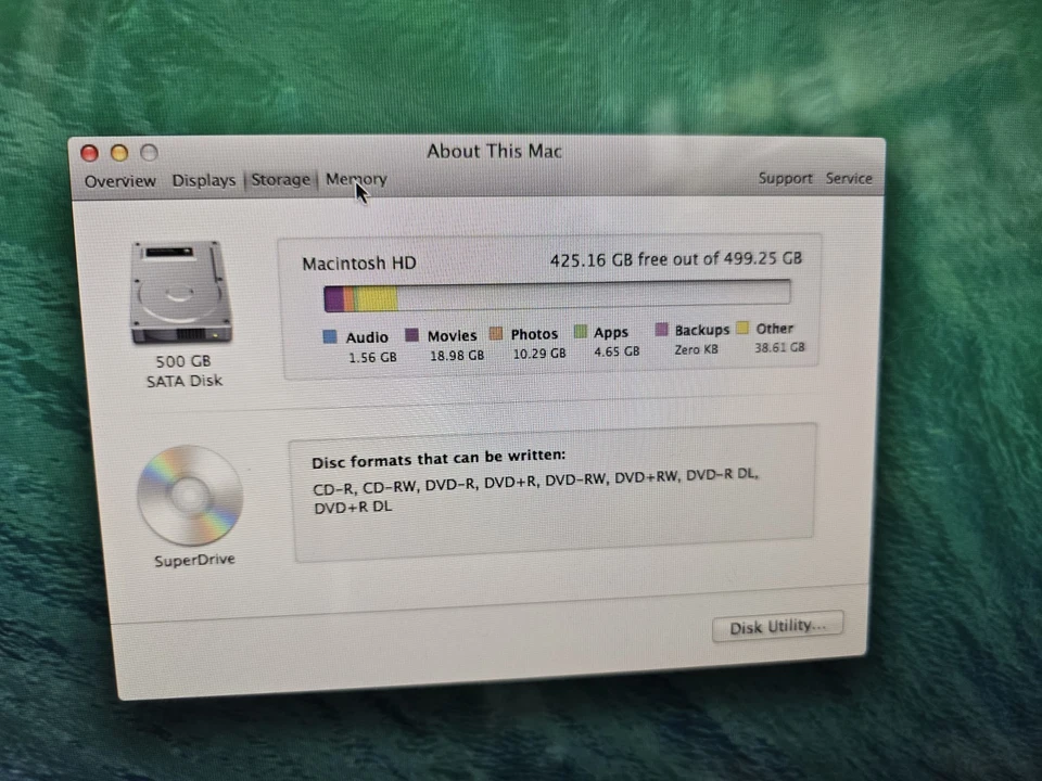 Apple iMac A1224 20" (500 GB SSD, Intel Core 2 Duo, 2.00 GHz, 2 GB)... - Image 4 of 4