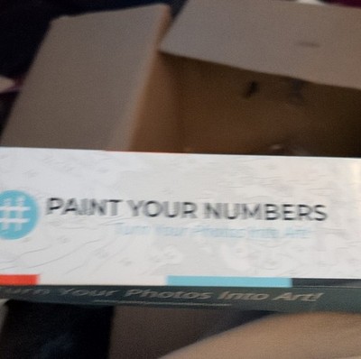 Paint Your Numbers Custom Photo Paint by Numbers Kit Turn Your Photos Into Art