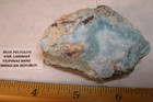 1/4lb 2.8x1.9x1.4inchs LARGE LARIMAR FILIPINAS MINE DOMINICAN REPUBLIC #112 — photo 1
