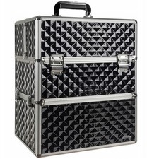 Kosmetikkoffer für Lampen, Nagellack, Kosmetik, XL Großes 3D-Etui Nailart Koffer