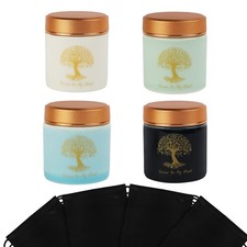 Small Urns for Human Ashes Keepsake Set of 4, Mini Memorial Cremation Urn Mad...