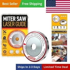 Miter Saw Laser Guide for Precise Cuts - Portable & Miter Saws Accessory